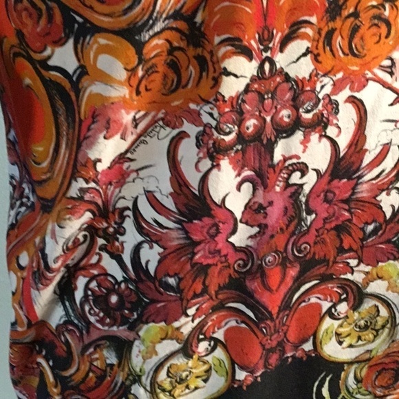 Roberto CAVALLI SIGNATURE LONG SLEEVES FLORAL DRESS - Picture 7 of 15